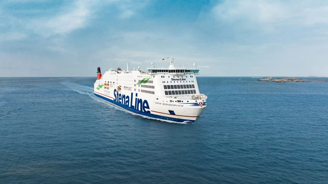 Stenaline bietet Haustierkabinen auf dem Weg nach Göteborg an. Stenaline mit Haustierkabine